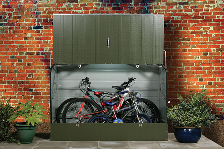 Secure bike storage sheds - Trimetals UK