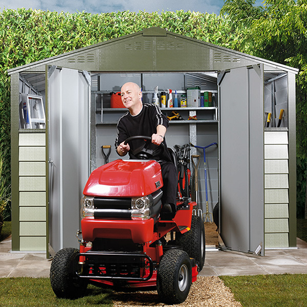 Metal sheds from Trimetals - Titan garden shed range