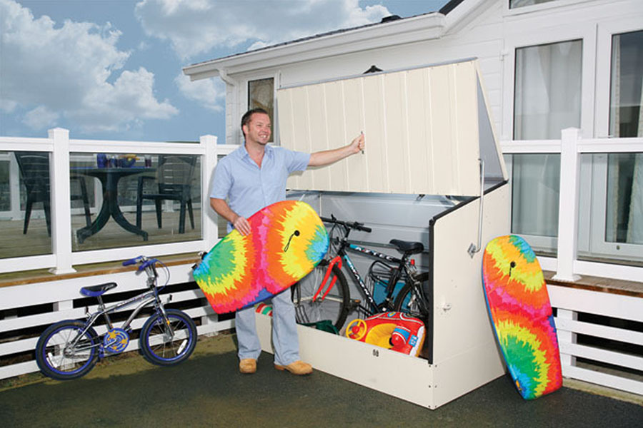 Caravans With Motorbike Storage With Innovative Trend 