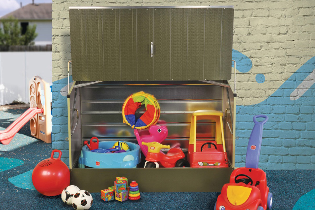 outdoor toy storage