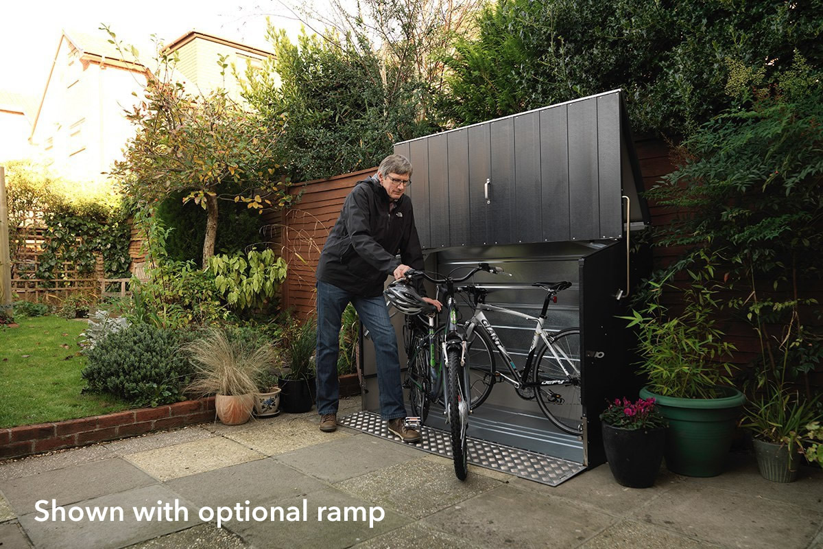 Buy Secure Metal Bike Storage Sheds &amp; Boxes - Trimetals UK