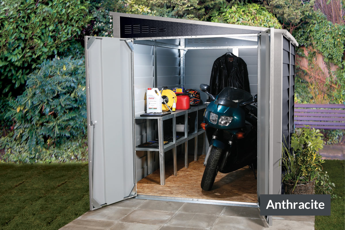 Buy Secure Motorbike Garages For Home Storage - Trimetals UK