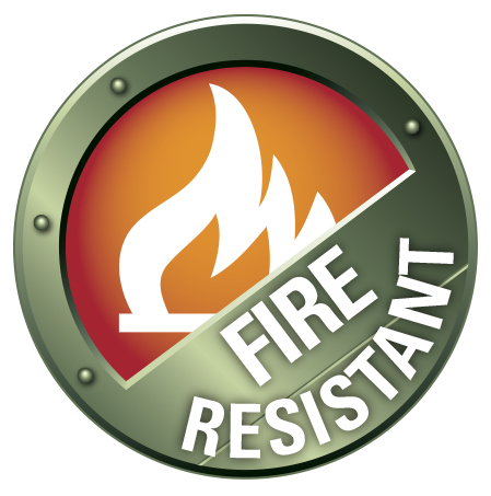 Fire resistant icon