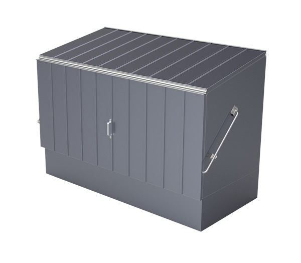 Bike sheds and metal garden storage units from Trimetals UK