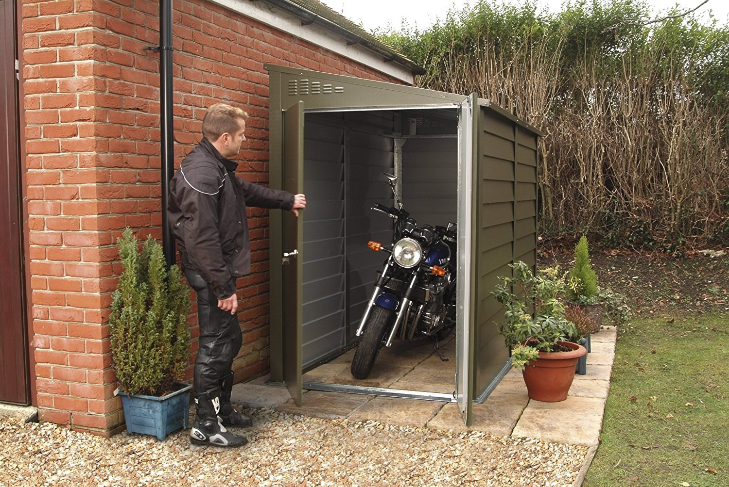 Motorbike Storage Shed Secure And Protect Your Motorcycle